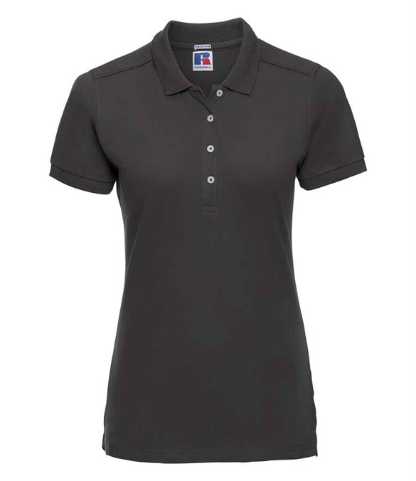 Russell Athletic Ladies Stretch Piqué Polo Shirt