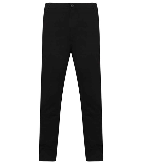 Henbury Stretch Flex Waistband Chino Trousers