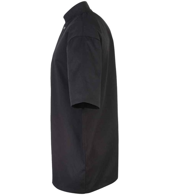Premier Unisex Short Sleeve Stud Front Chef's Jacket