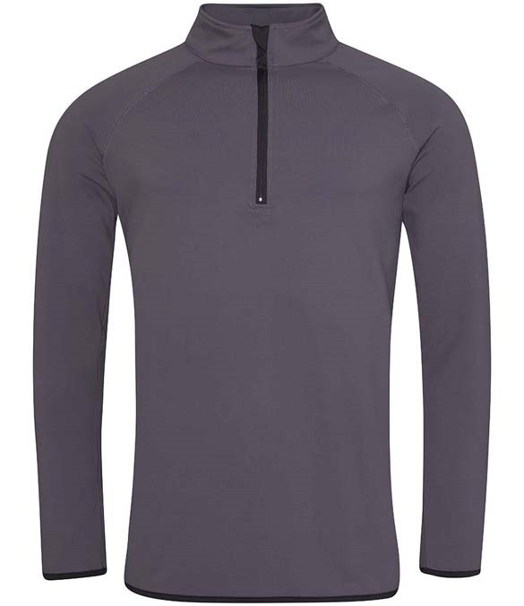 AWDis Cool Half Zip Sweat Top