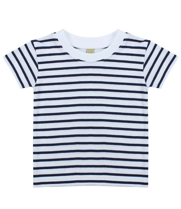 Larkwood Baby/Toddler Striped Crew Neck T-Shirt