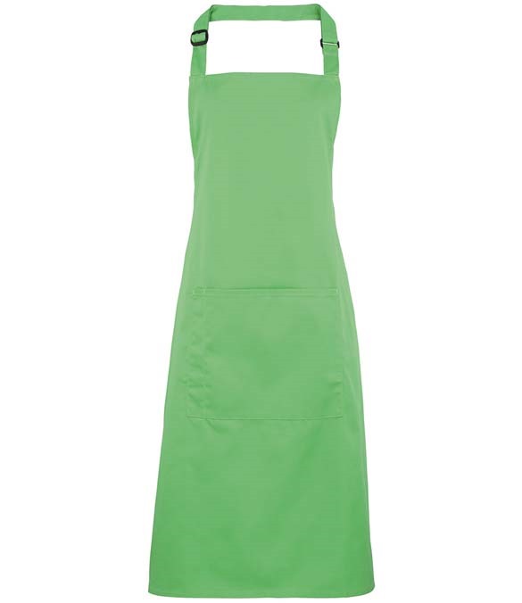 Premier &#39;Colours&#39; Bib Apron with Pocket