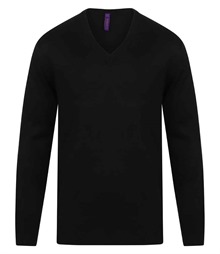 Henbury Acrylic V Neck Sweater