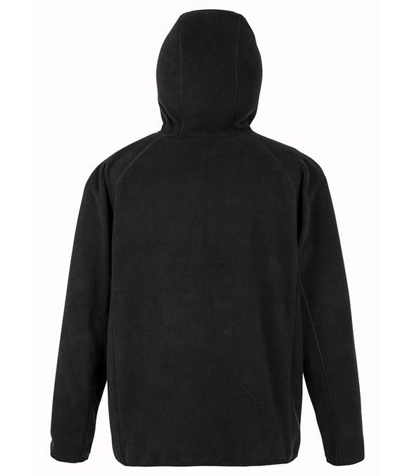 Result Genuine Recycled Hooded Micro Fleece Jacket