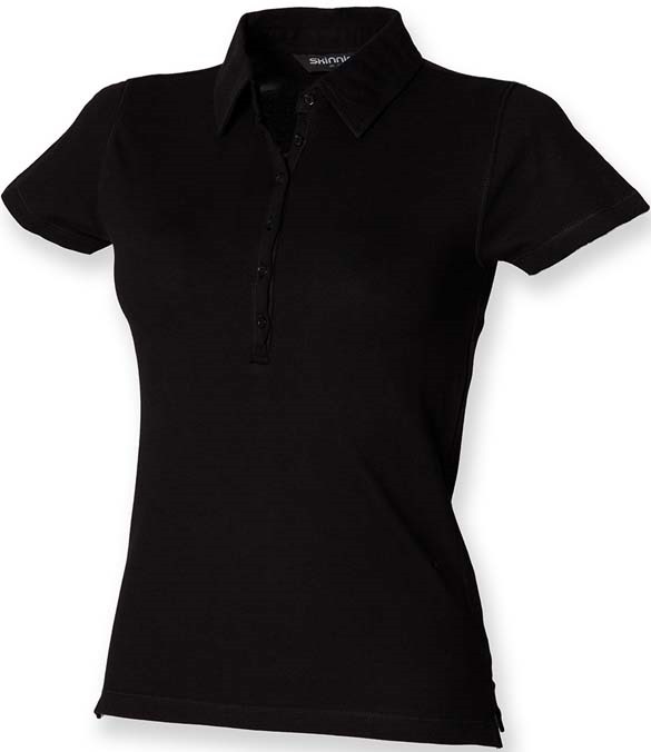 SF Ladies Stretch Piqu&#233; Polo Shirt